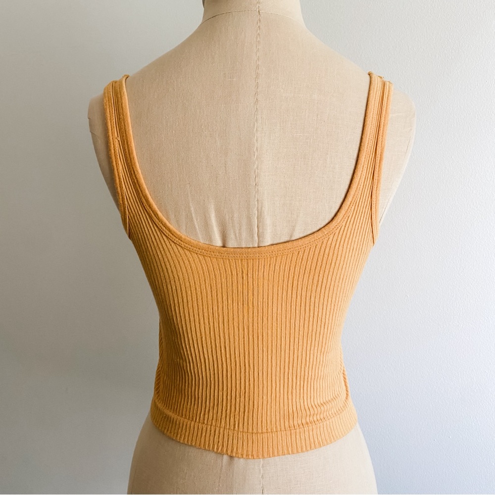 Out From Under Ribbed Cropped Tank Top - Picture 4 of 8